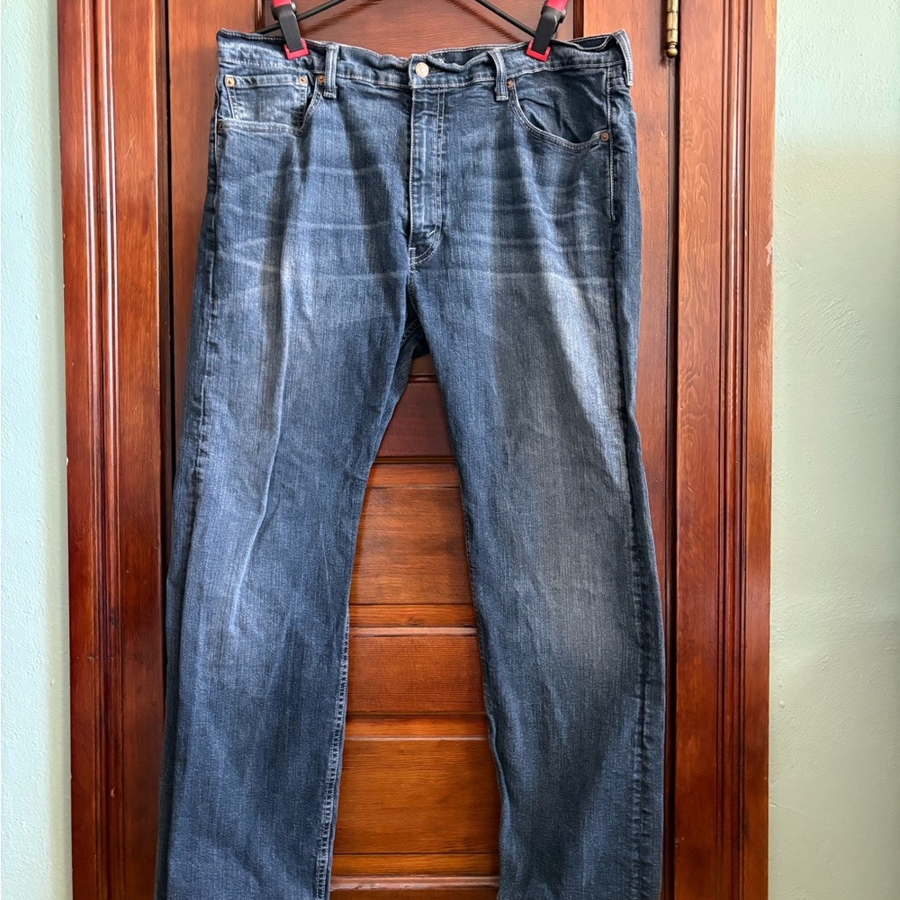 BIG AND TALL! Levi's Men's Straight Blue Jeans